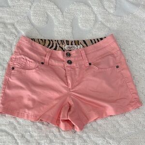 Salmon Pink Women's Shorts. One 5 One is the brand. Size 10